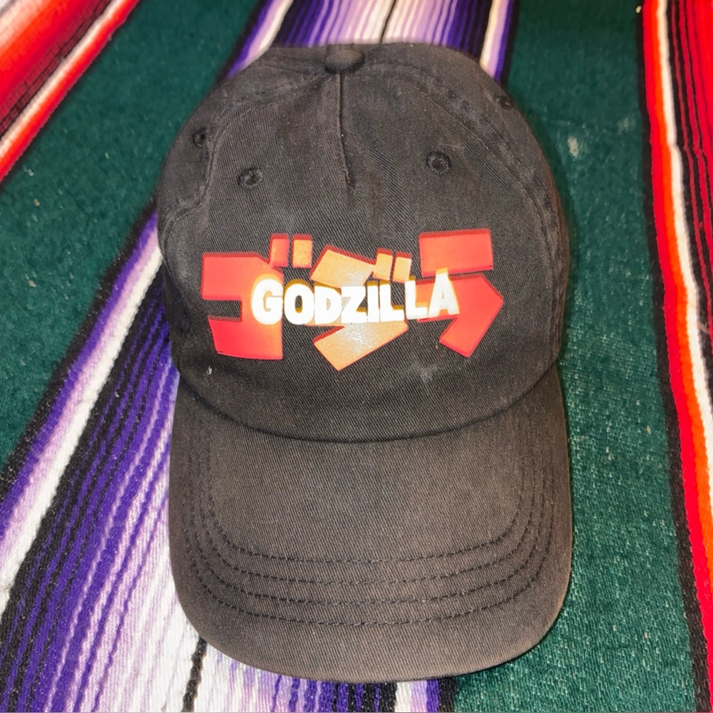 Godzilla Embroidered Baseball Hat Adjustable Stra… - image 1